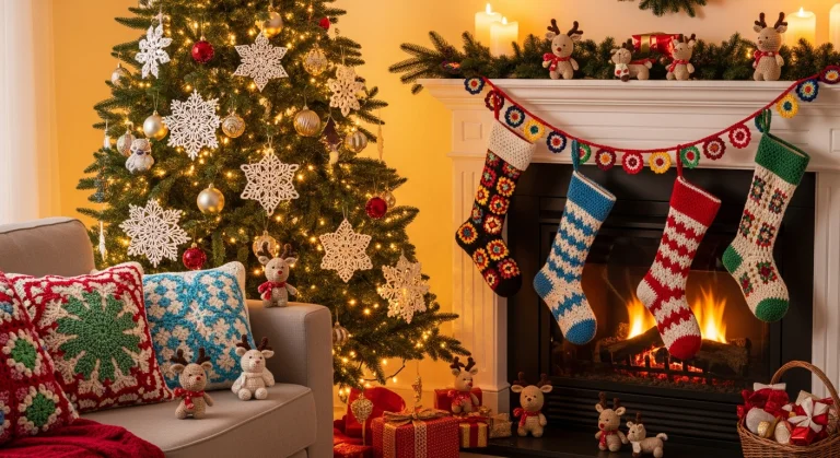 Crochet Christmas Decor Ideas