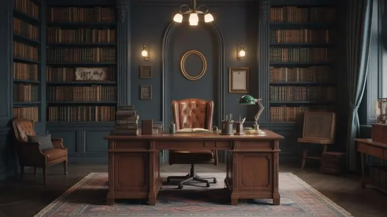 Dark Academia Study Room Ideas