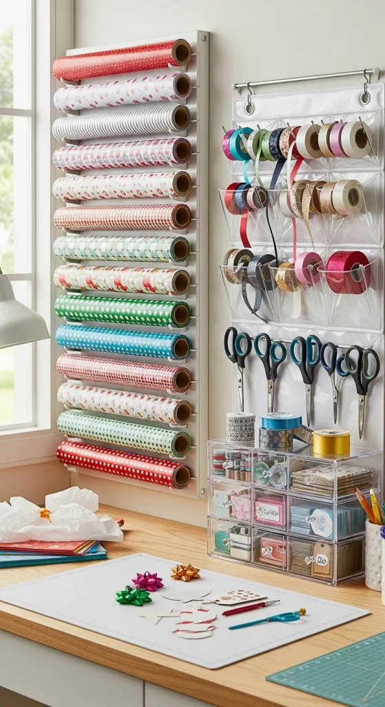 Designate a Gift-Wrap Station