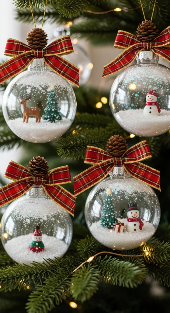 Dollar Tree Ornament Makeovers