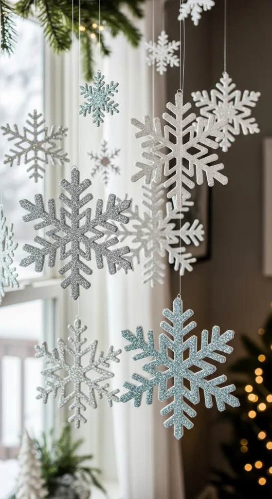 Dollar Tree Snowflake Decor