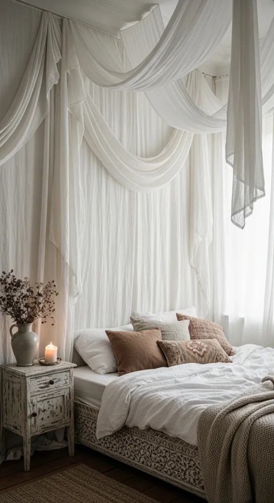 Draped Fabric Installations