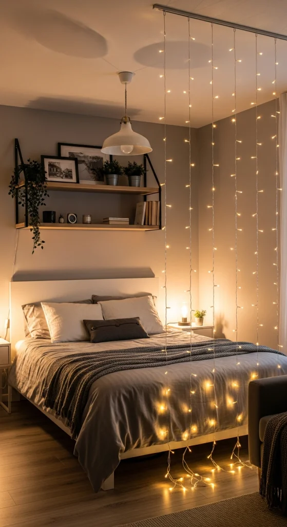 Fairy Lights Room Divider