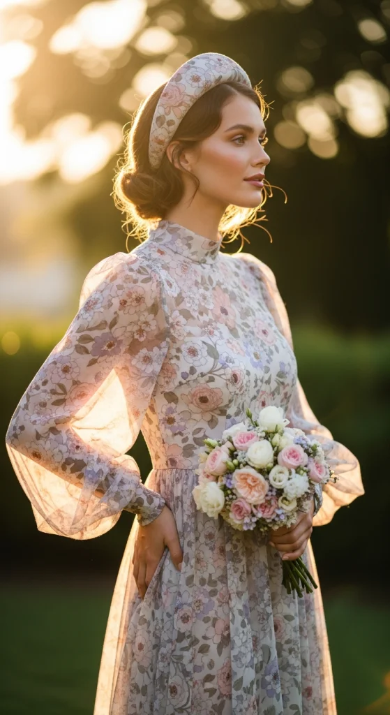 Feminine Floral Dress