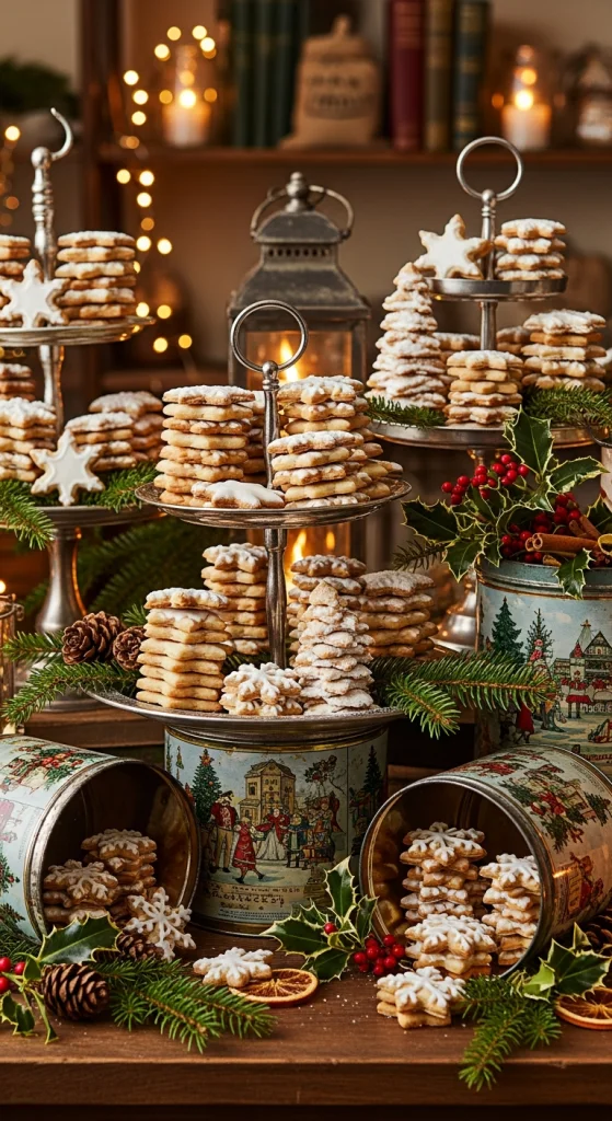 Holiday Cookie Stack Displays