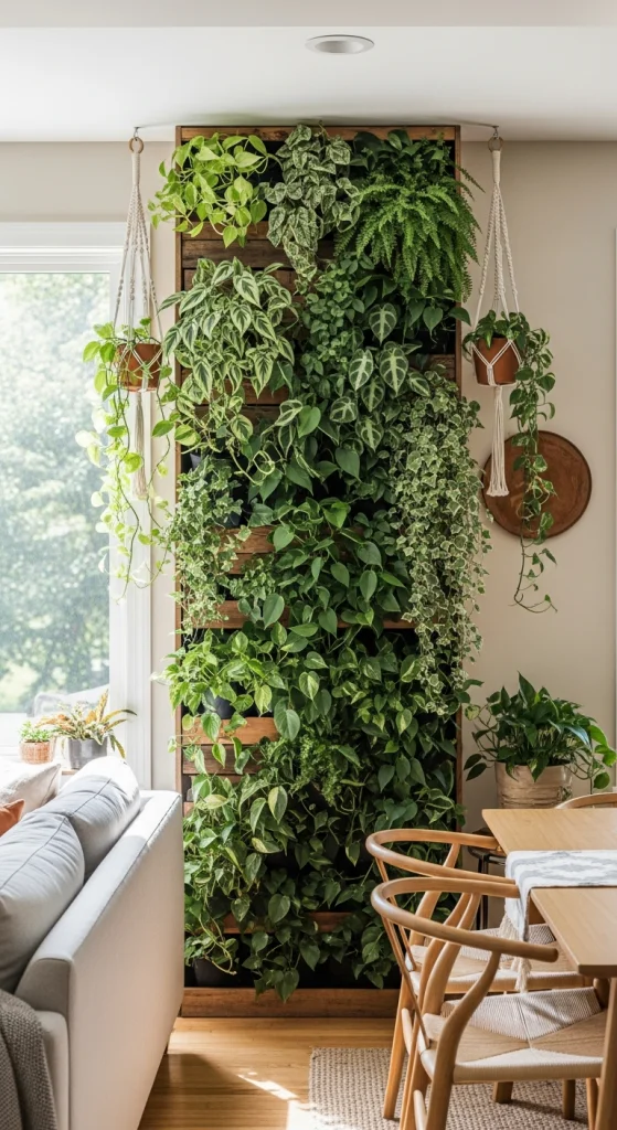 Indoor Plant Wall Partition