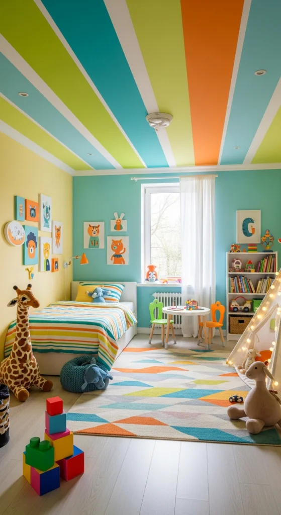 Kids Room Playful Stripes
