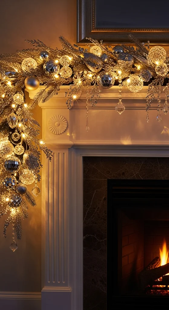 LED Light-Focused Sparkling Garland