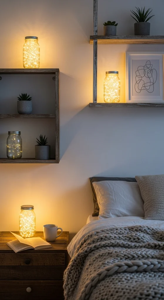 Mason Jar Fairy Lights