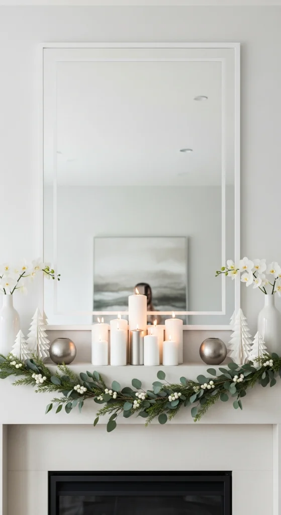 Minimalist Modern Mantel
