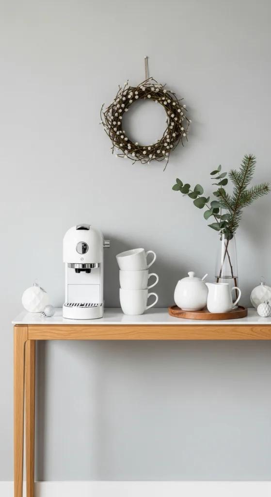 Minimalist Scandinavian Coffee Bar