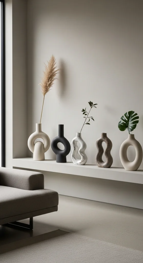 Modern Sculptural Vases for Artistic Flair