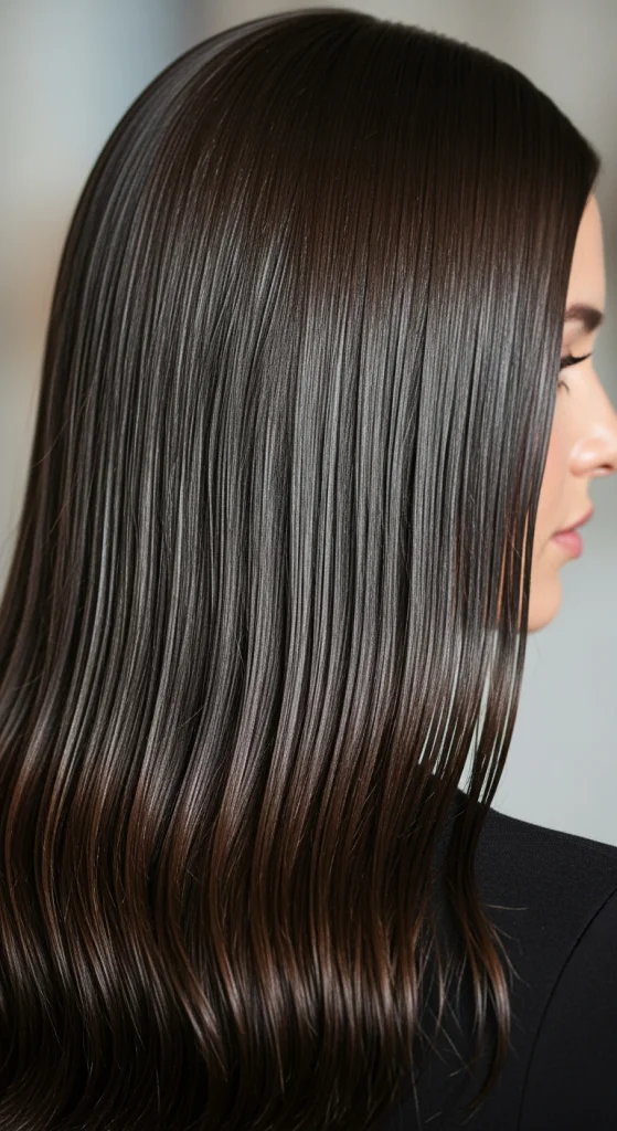 Natural Brunette With Gloss Finish