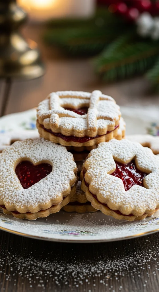 Old-Fashioned Linzer Cookies
