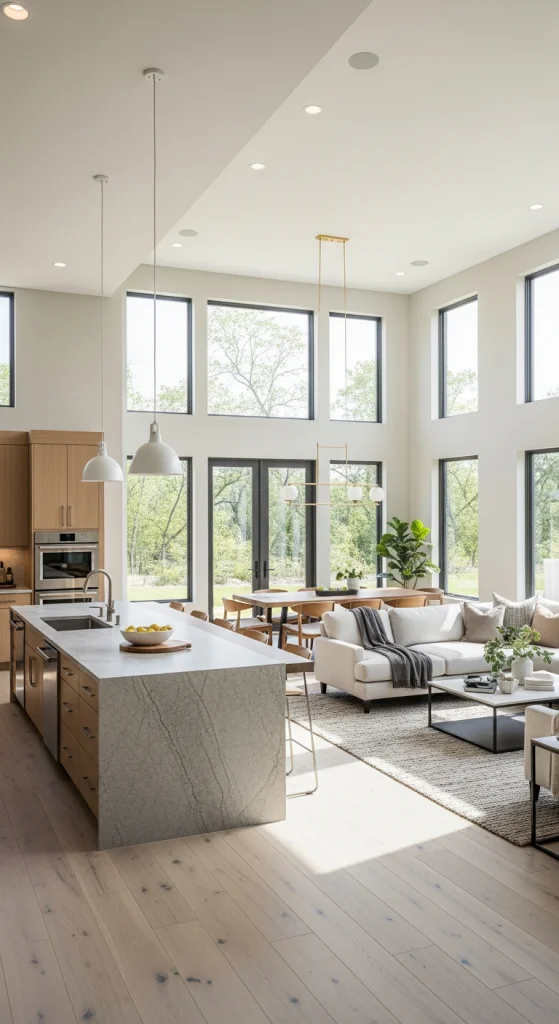 Open-Concept Kitchen Layouts