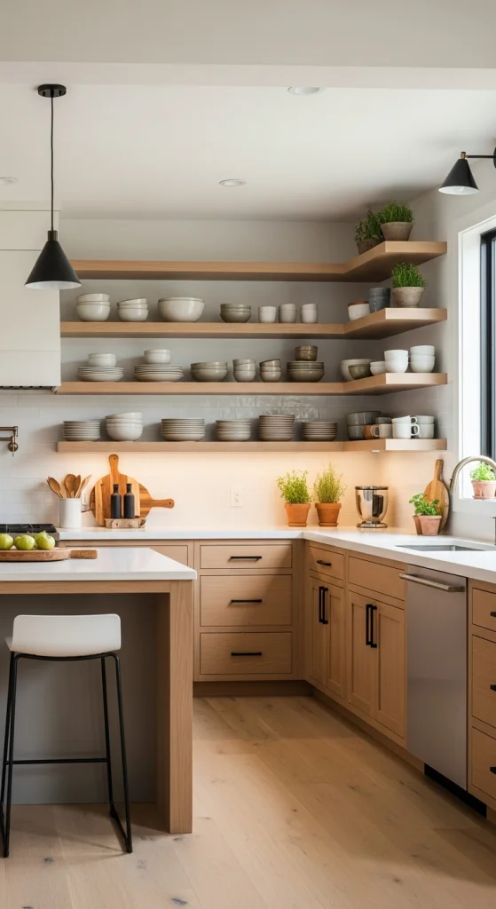 Open Shelving Concepts