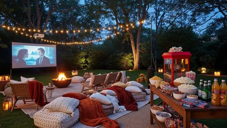 Outdoor Movie Night Ideas