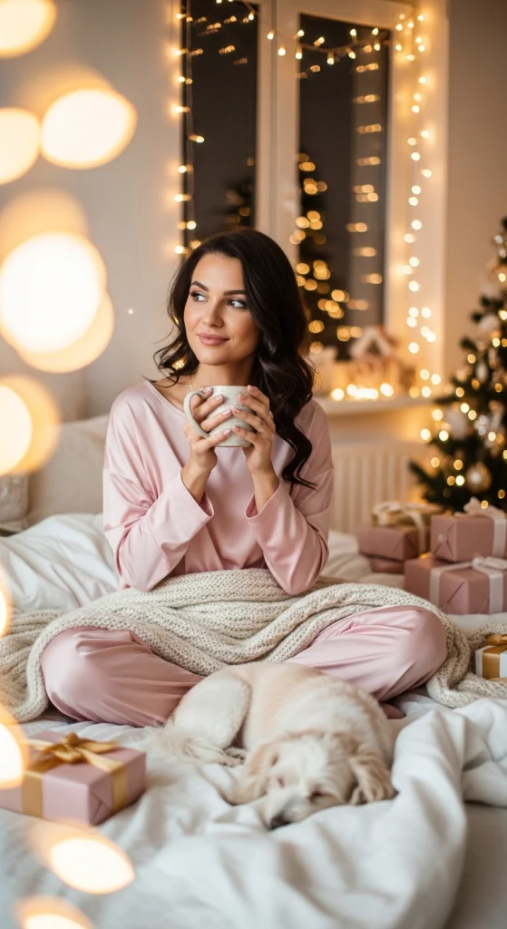 Pastel Pajama-Inspired Set