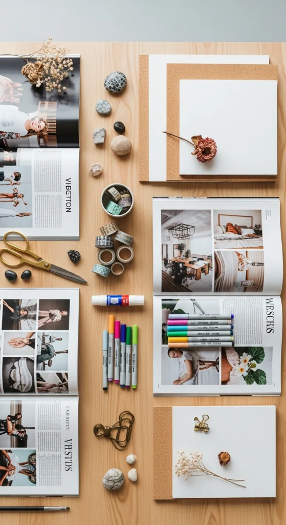 Provide Vision Board Supplies Station