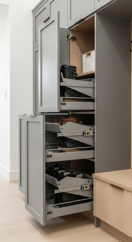 Pull-Out Boot Drawers
