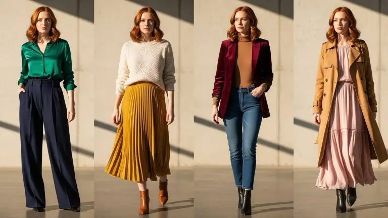 Red Hair Outfit Colors