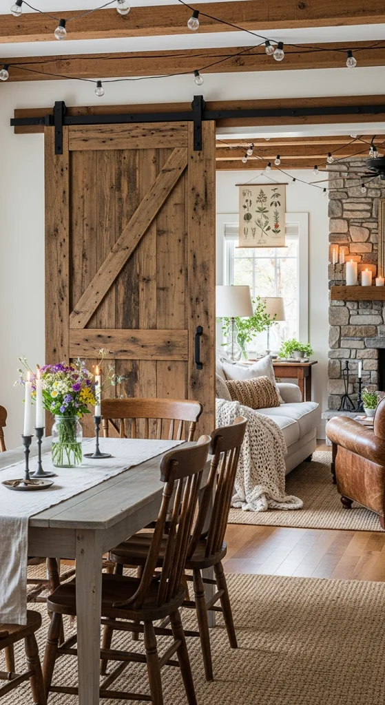 Sliding Barn Door Divider