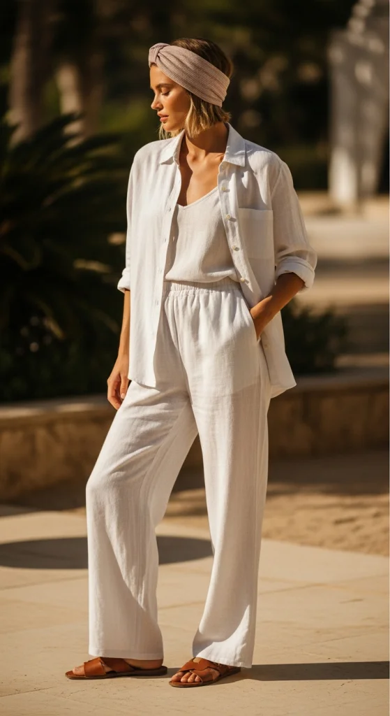 Summer Linen Outfit