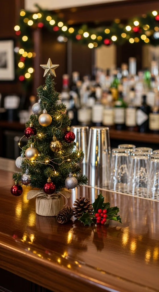 Themed Christmas Tree Bar