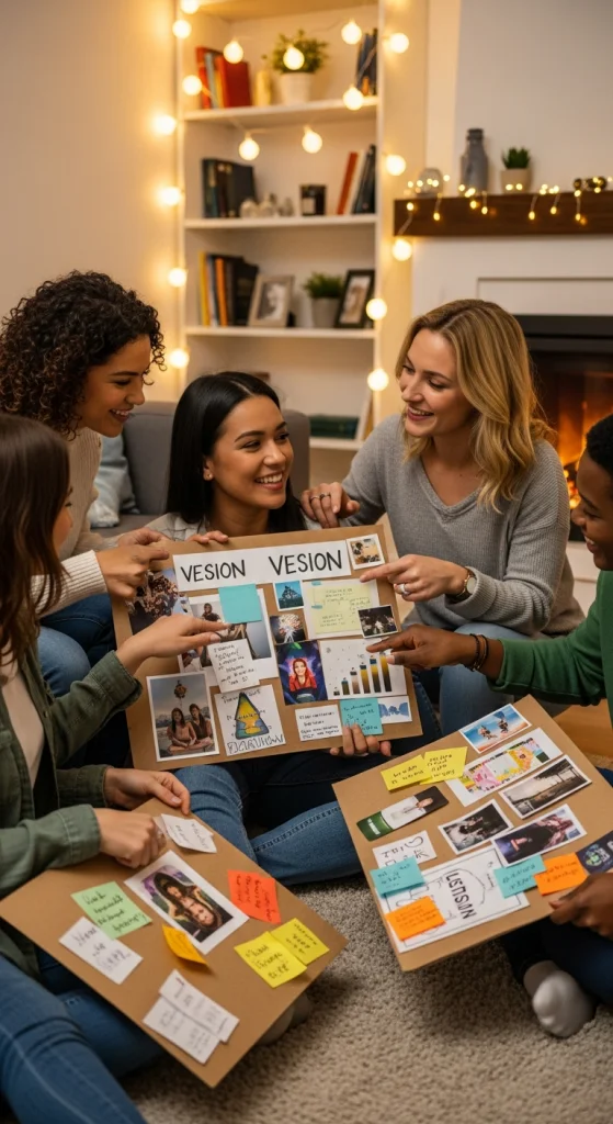 Vision Board Sharing Circle