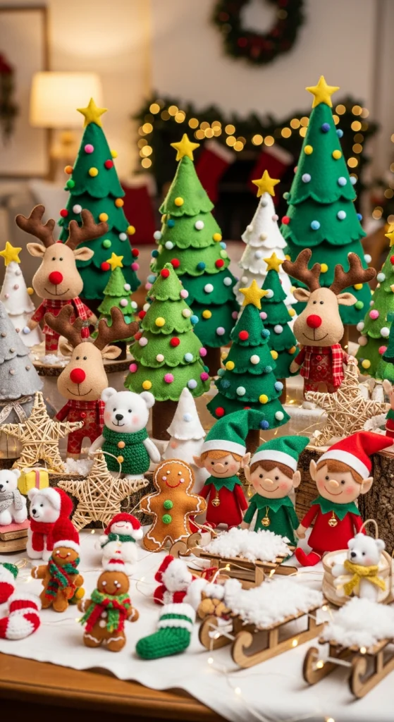 Whimsical Kids Holiday Display