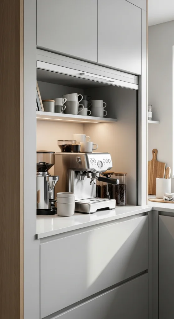 Appliance Garage Coffee Station