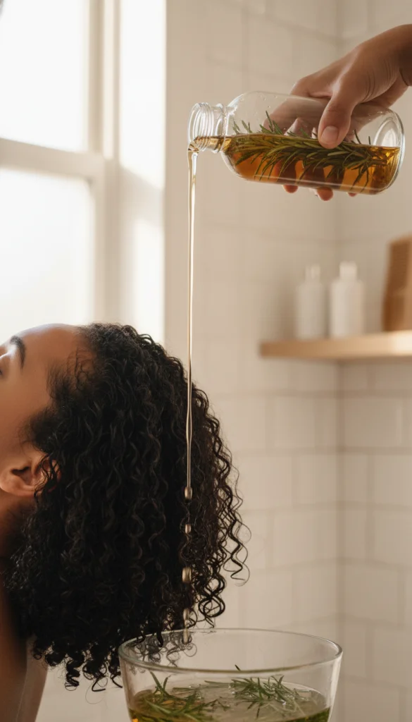 Basic Rosemary Water Rinse
