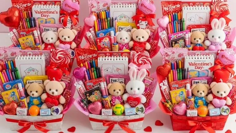 DIY Valentine’s Day Gift Baskets for Kids
