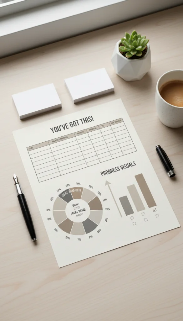 Debt Paydown Planner Printable