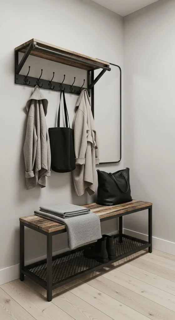 Industrial Style Bench