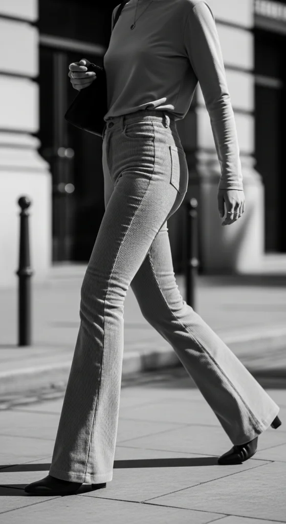 Monochrome Corduroy Outfit