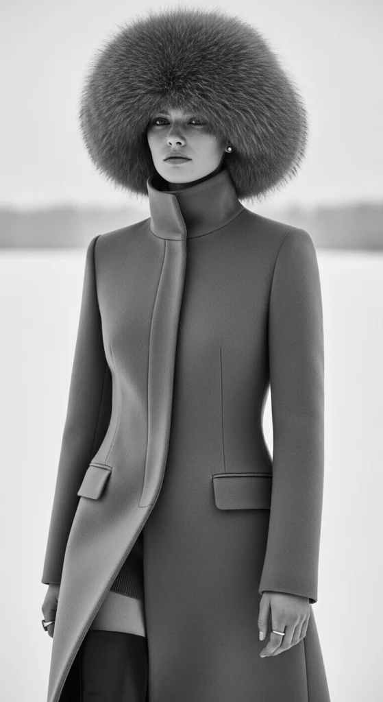 Monochrome Fur Set