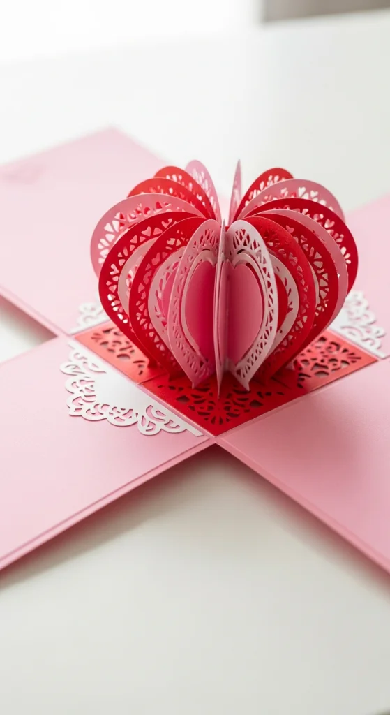 Pop-Up Heart Cards