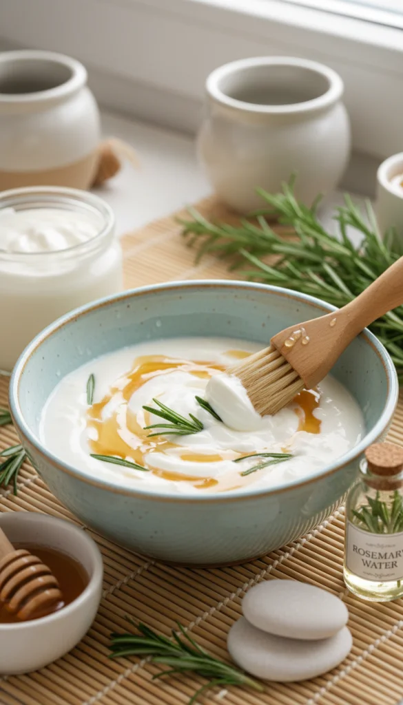 Rosemary Water Hair Mask