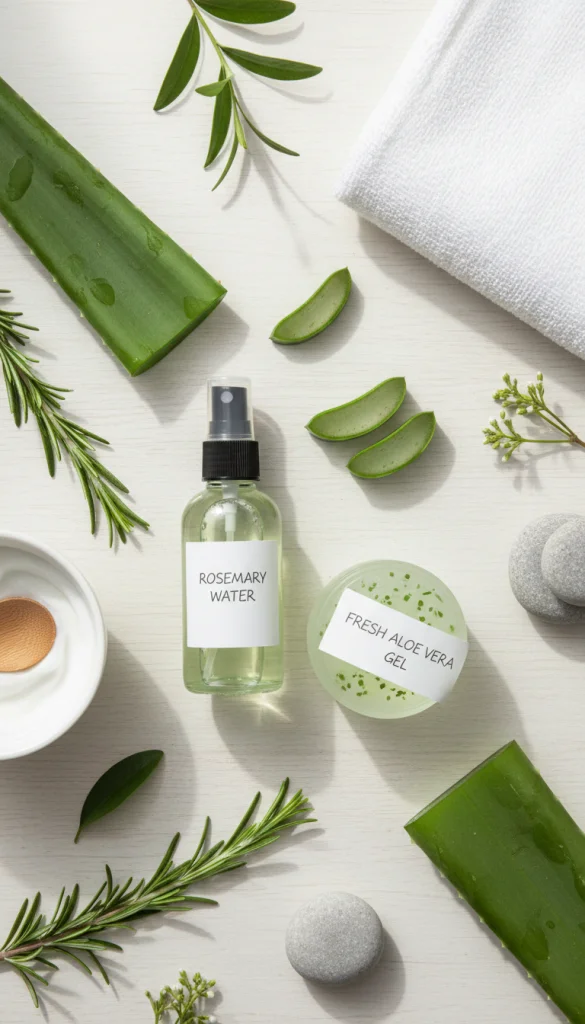 Rosemary Water with Aloe Vera