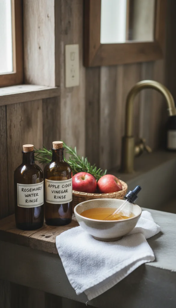 Rosemary Water with Apple Cider Vinegar