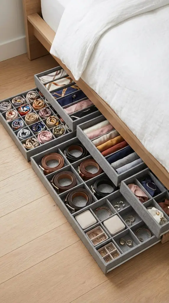 Slim Storage Trays for Accessories
