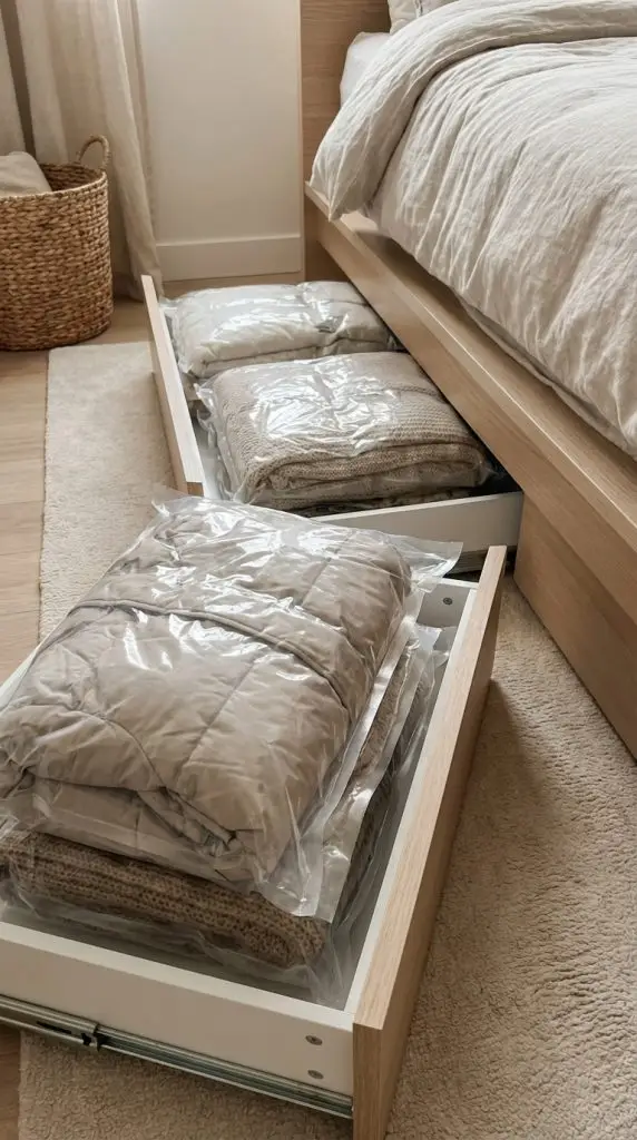Vacuum-Sealed Bags for Bulky Items