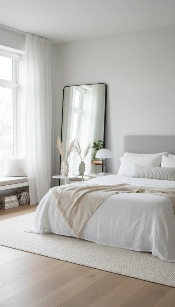 Add a Mirror to Expand the Room Visually