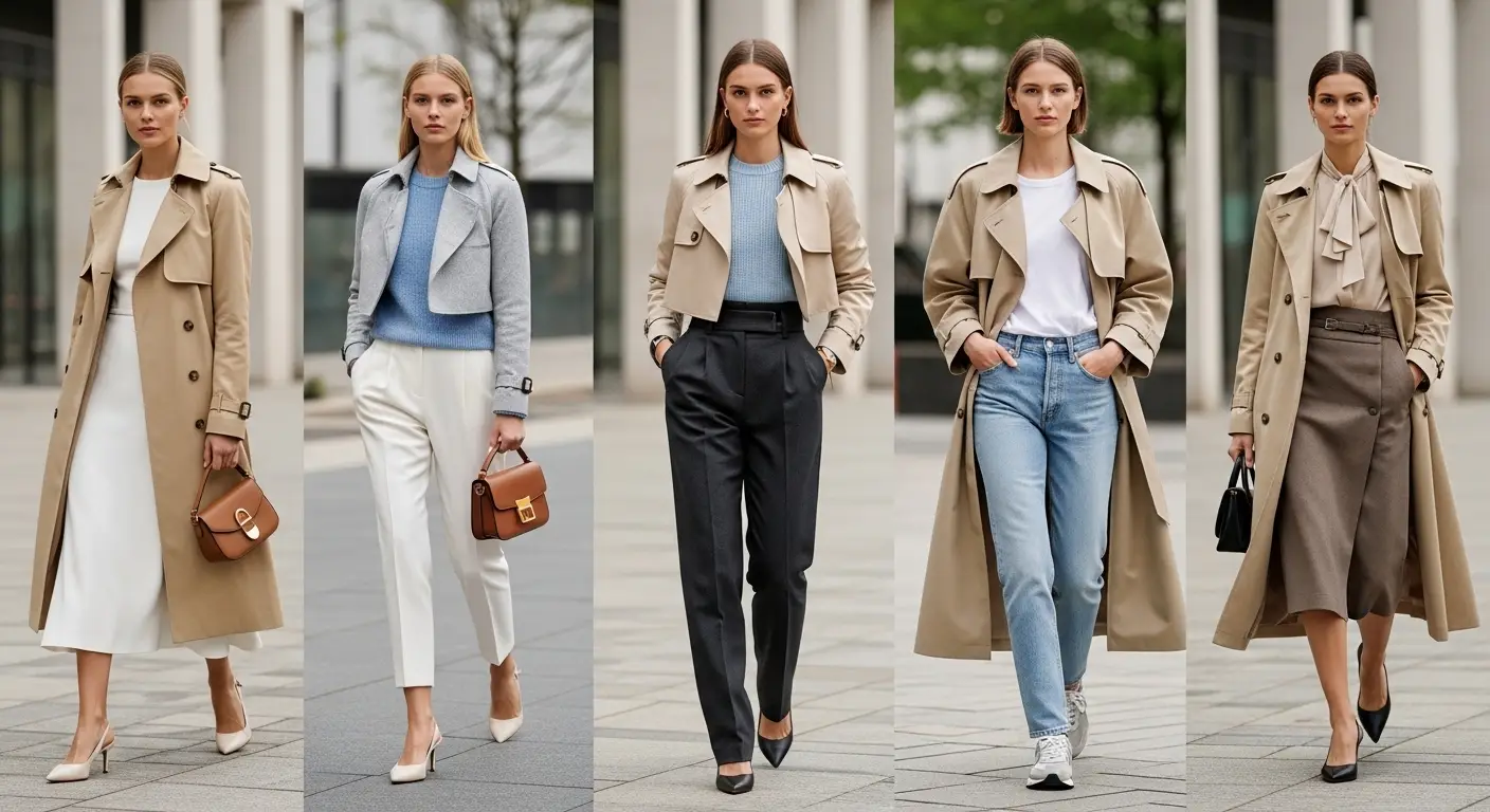 Chic Ways to Style a Trench Coat for Spring Transition