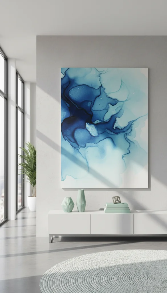 Cool Blue Artwork
