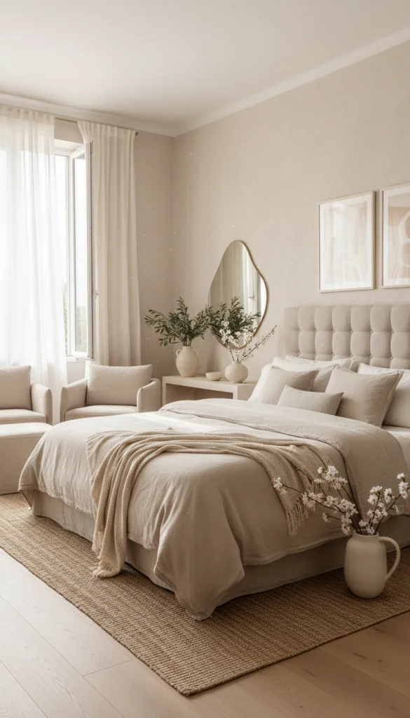 Embrace Soft Beige Walls or Decor