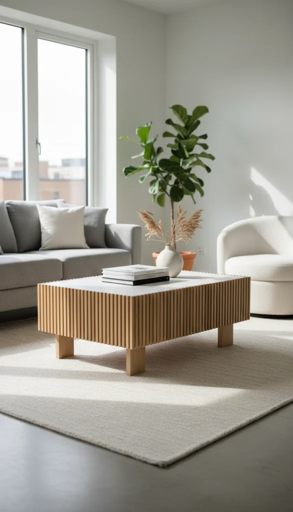 IKEA Lack Coffee Table Fluted Wrap Hack