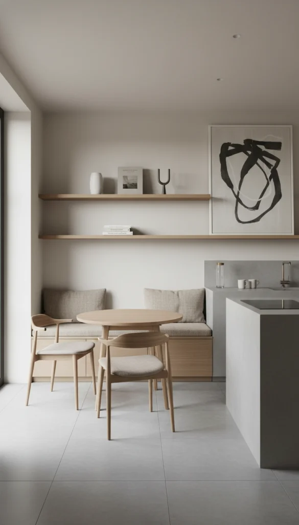 Minimal Open Shelving Styling