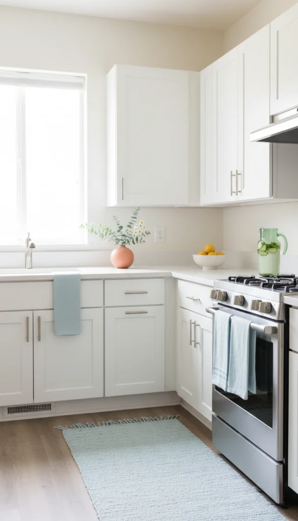 Pale Blue Kitchen Textiles